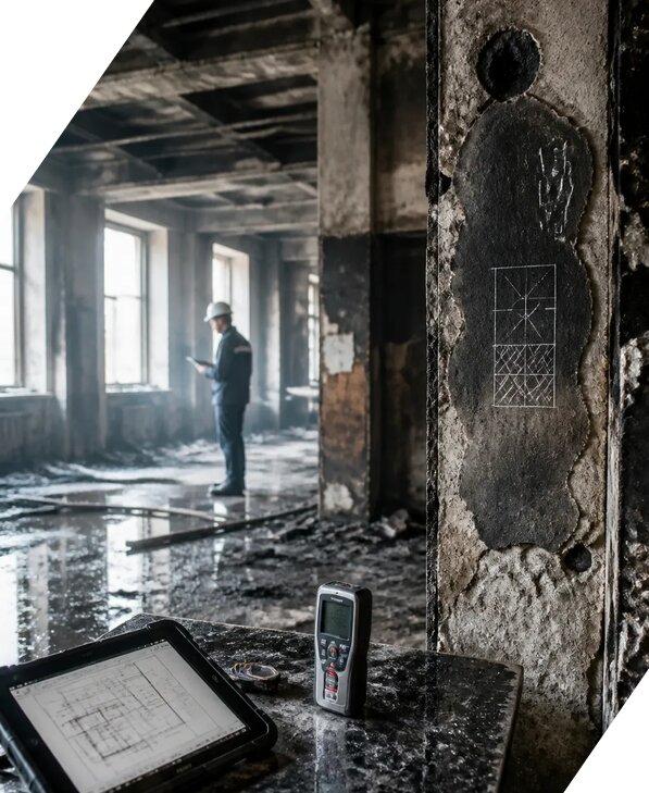 Обследование зданий после пожара в Переславле-Залесском от 15569 р. | ЭкспертизаРоссия
